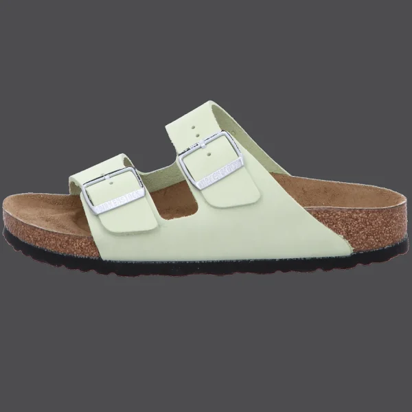 Sale Birkenstock Damenpantolette Wellness Faded Lime