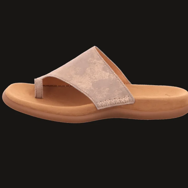 Discount Gabor Damenpantolette Wellness beige