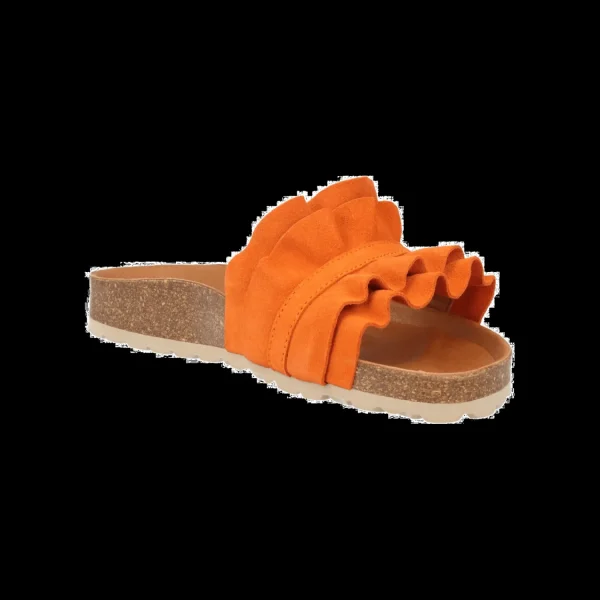 Clearance Verbenas Damenpantolette Wellness Orange