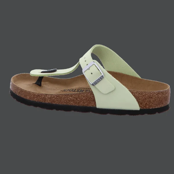 Cheap Birkenstock Damenpantolette Wellness Faded Lime