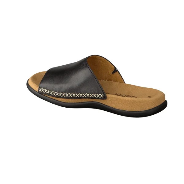 Best Gabor Damenpantolette Wellness schwarz
