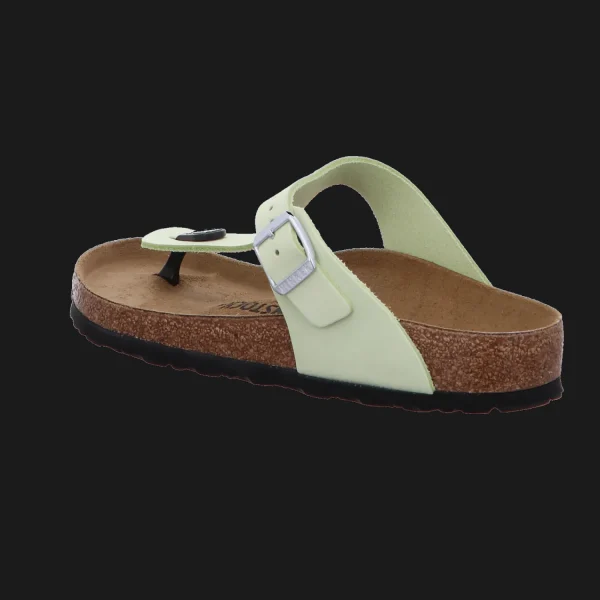 Cheap Birkenstock Damenpantolette Wellness Faded Lime