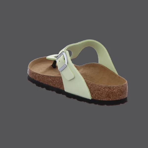 Cheap Birkenstock Damenpantolette Wellness Faded Lime
