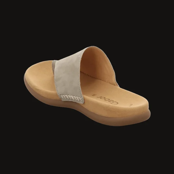 Hot Gabor Damenpantolette Wellness beige