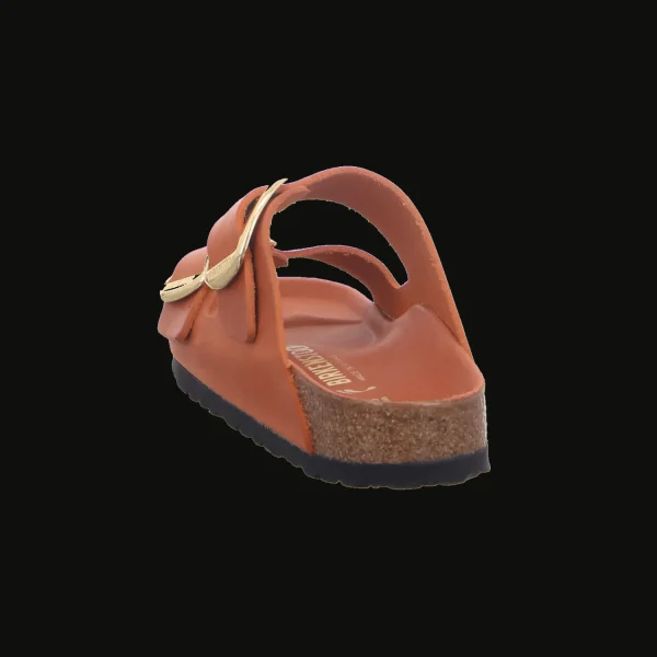 Discount Birkenstock Damenpantolette Wellness orange