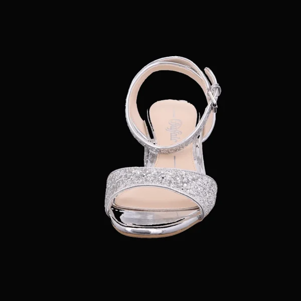 Fashion Buffalo Damensandalette silber