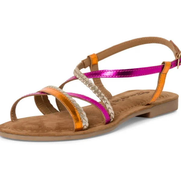 Clearance Tamaris Damensandalette pink FUXIA COMB
