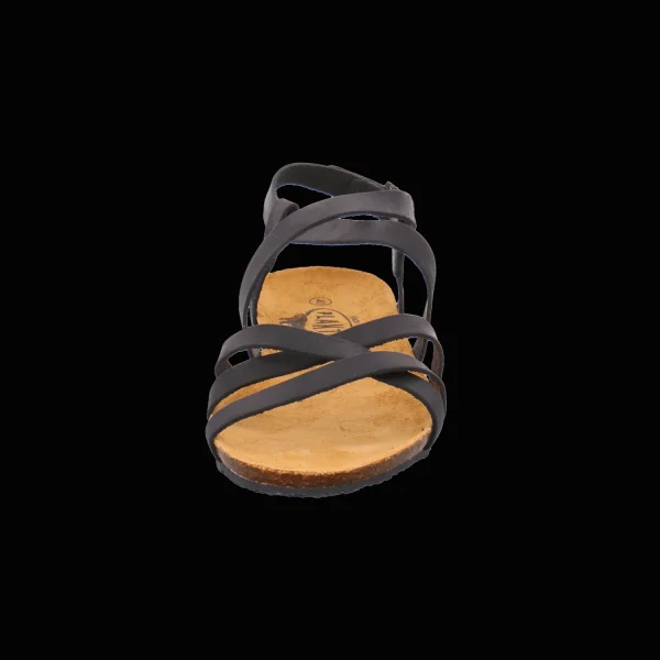 Hot Plakton Damensandalette schwarz
