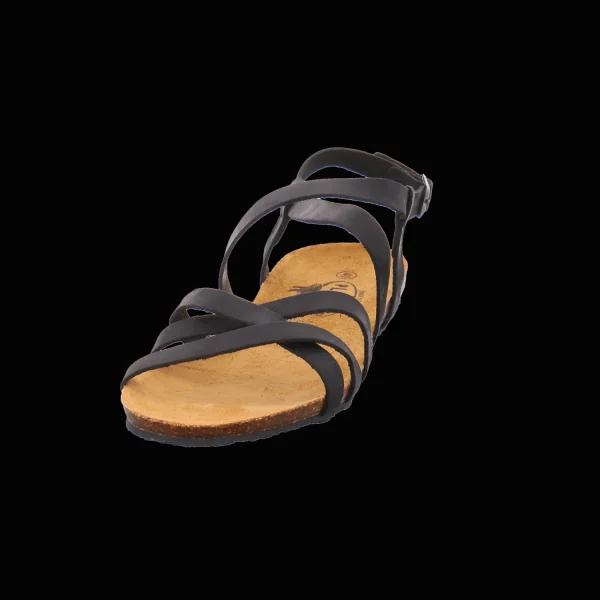 Hot Plakton Damensandalette schwarz
