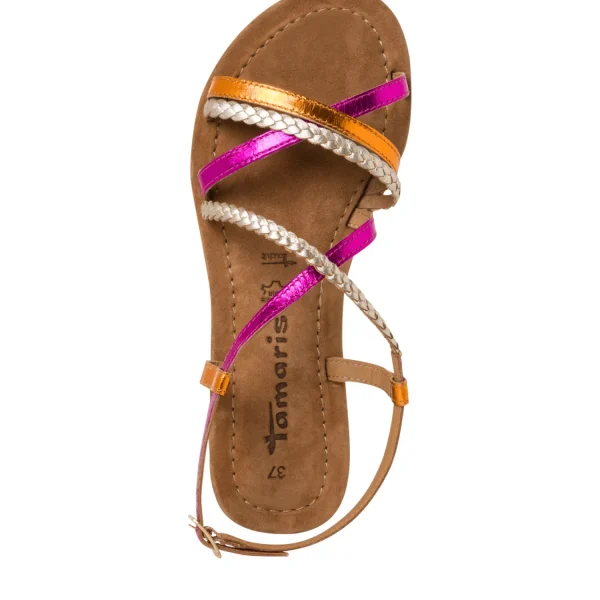 Clearance Tamaris Damensandalette pink FUXIA COMB