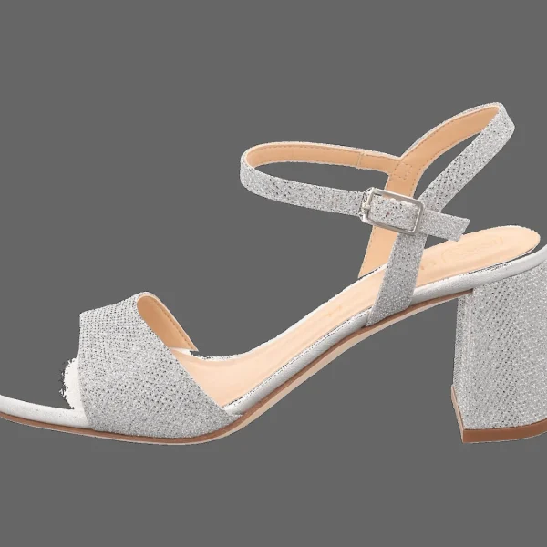 Cheap Unisa Damensandalette silber