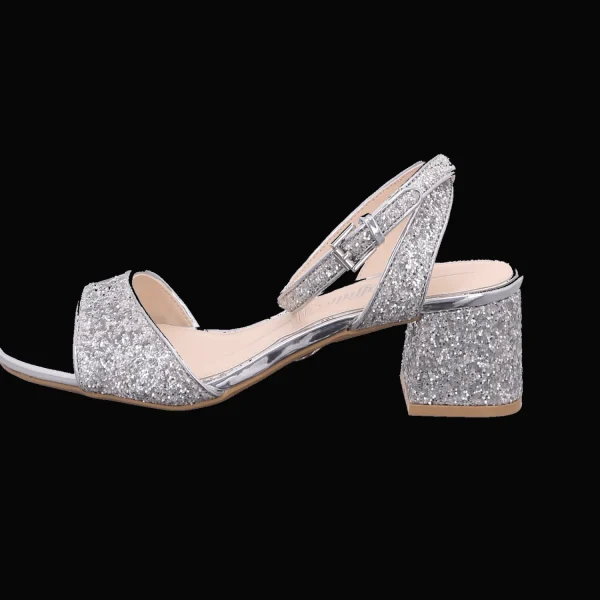 Fashion Buffalo Damensandalette silber