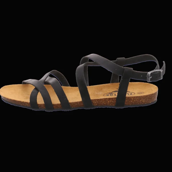Hot Plakton Damensandalette schwarz