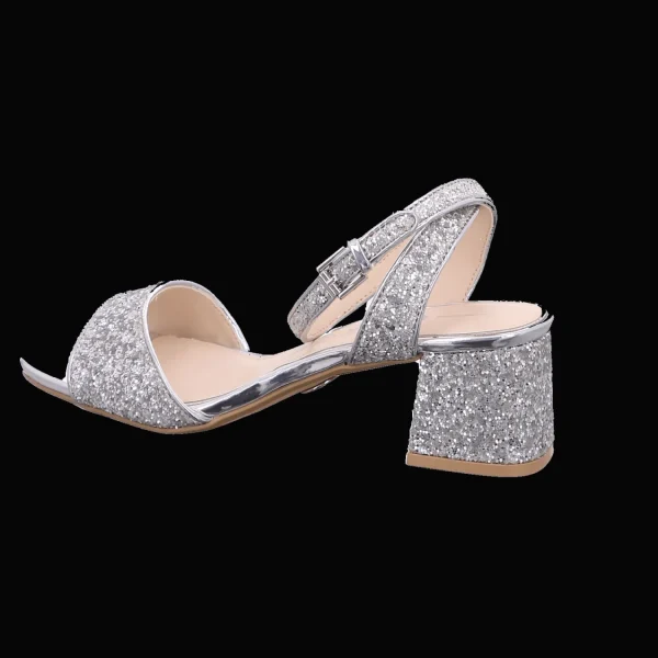 Fashion Buffalo Damensandalette silber