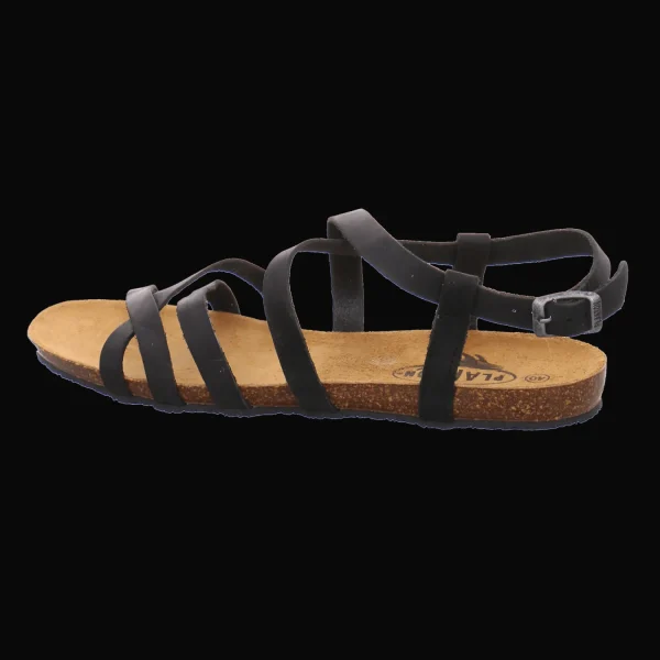 Hot Plakton Damensandalette schwarz