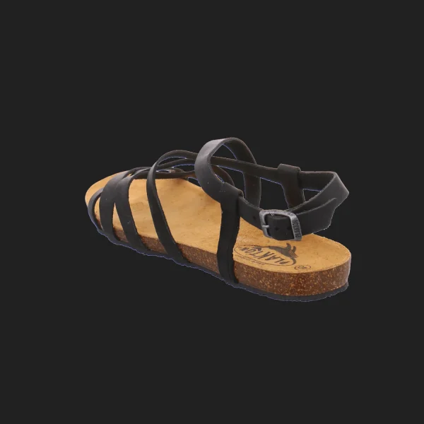 Hot Plakton Damensandalette schwarz