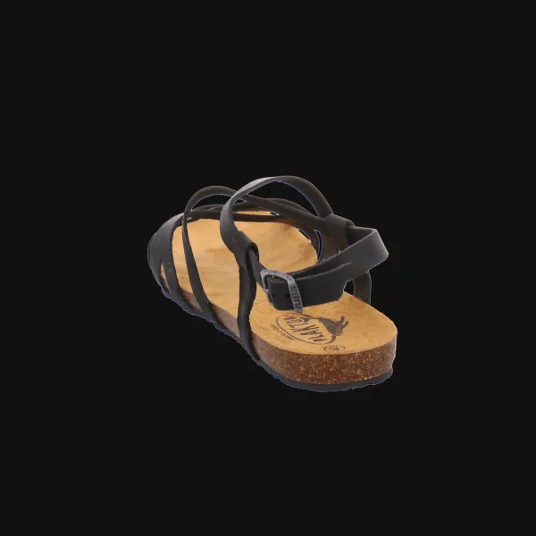 Hot Plakton Damensandalette schwarz