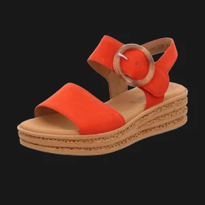 Clearance Gabor Damensandalette sportiv pumpkin