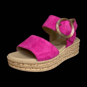 Discount Gabor Damensandalette sportiv rot