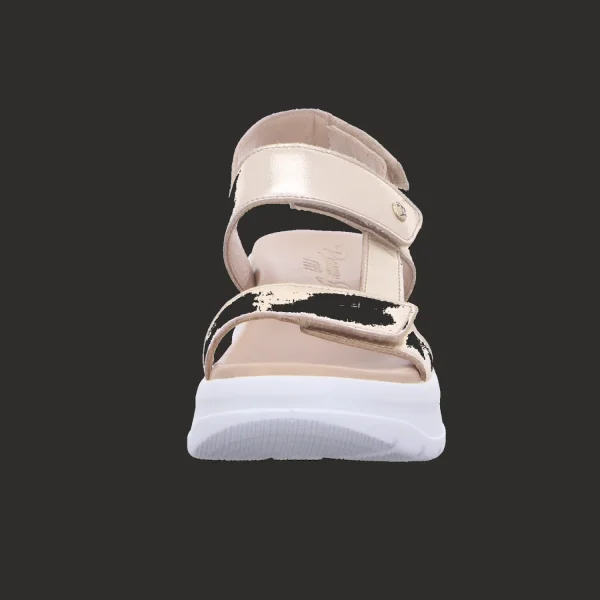 Outlet Panama Jack Damensandalette sportiv gold