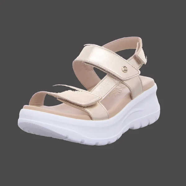 Outlet Panama Jack Damensandalette sportiv gold