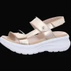 Outlet Panama Jack Damensandalette sportiv gold