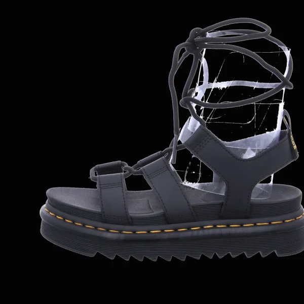 Sale Dr. Martens Airwair Damensandalette sportiv schwarz