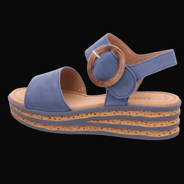 Store Gabor Damensandalette sportiv blau