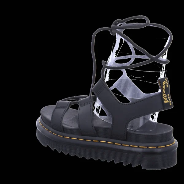 Sale Dr. Martens Airwair Damensandalette sportiv schwarz