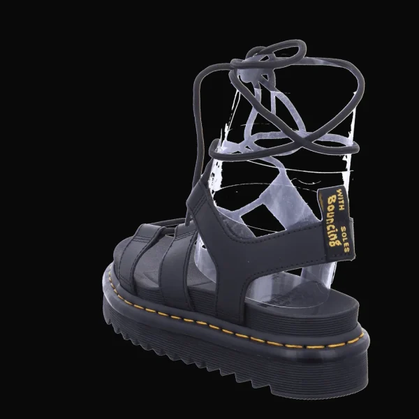 Sale Dr. Martens Airwair Damensandalette sportiv schwarz