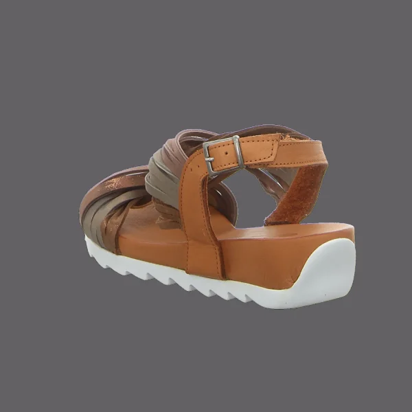 New MACA Kitzbühel Damensandalette sportiv brown kombi