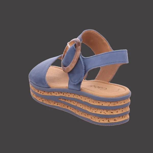 Store Gabor Damensandalette sportiv blau