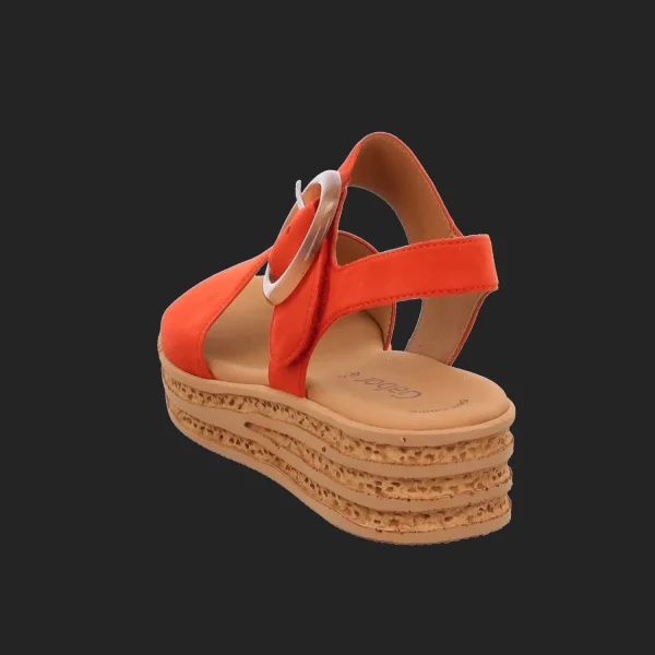 Clearance Gabor Damensandalette sportiv pumpkin
