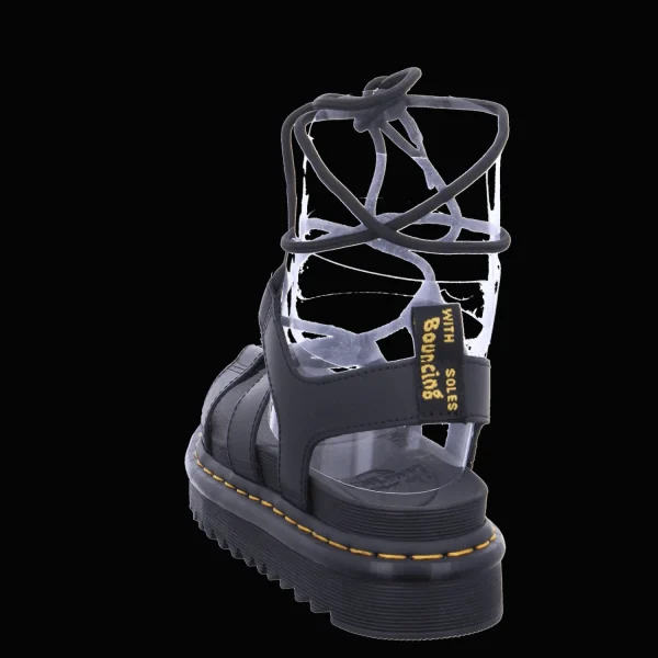 Sale Dr. Martens Airwair Damensandalette sportiv schwarz