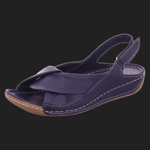 Outlet Andrea Conti Damensandalette Wellness dunkelblau