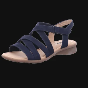 Outlet Gabor comfort Damensandalette Wellness blau