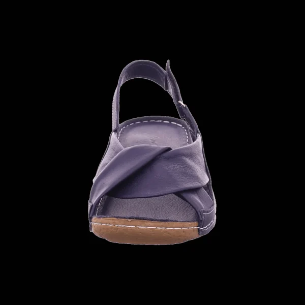 Outlet Andrea Conti Damensandalette Wellness dunkelblau