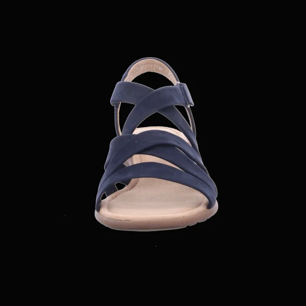 Outlet Gabor comfort Damensandalette Wellness blau