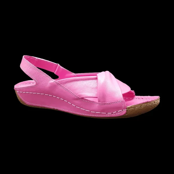 Discount Andrea Conti Damensandalette Wellness rot