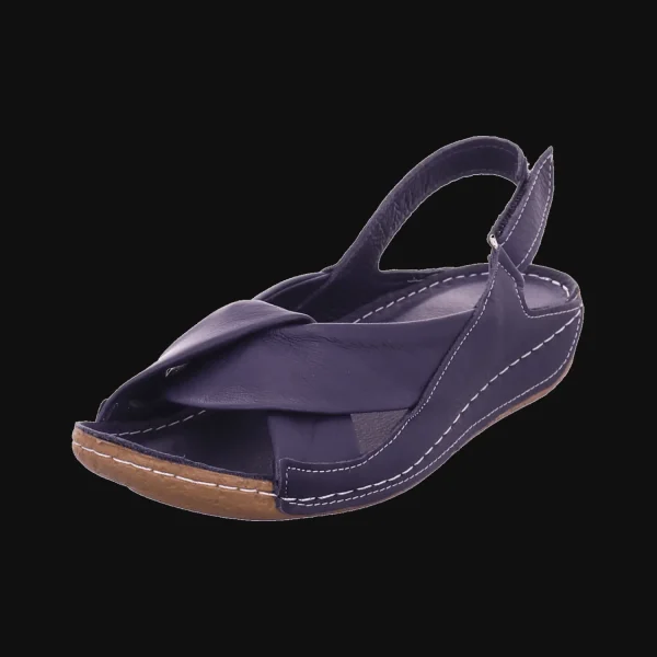 Outlet Andrea Conti Damensandalette Wellness dunkelblau
