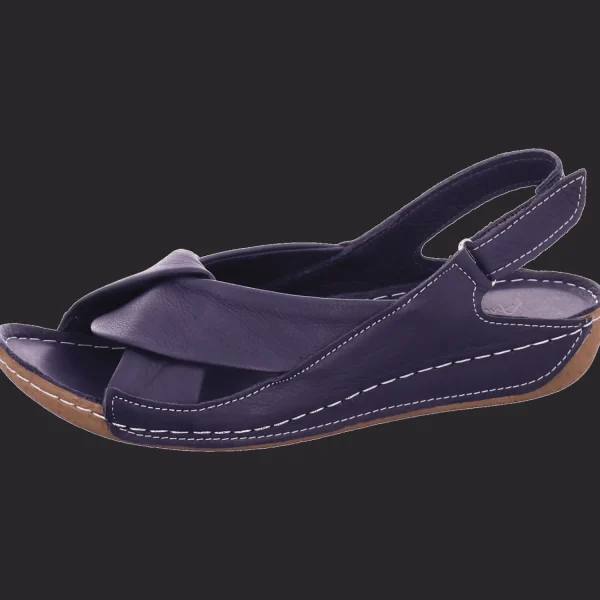 Outlet Andrea Conti Damensandalette Wellness dunkelblau