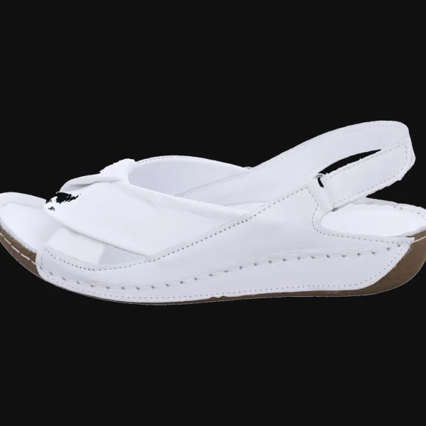 New Andrea Conti Damensandalette Wellness weiss