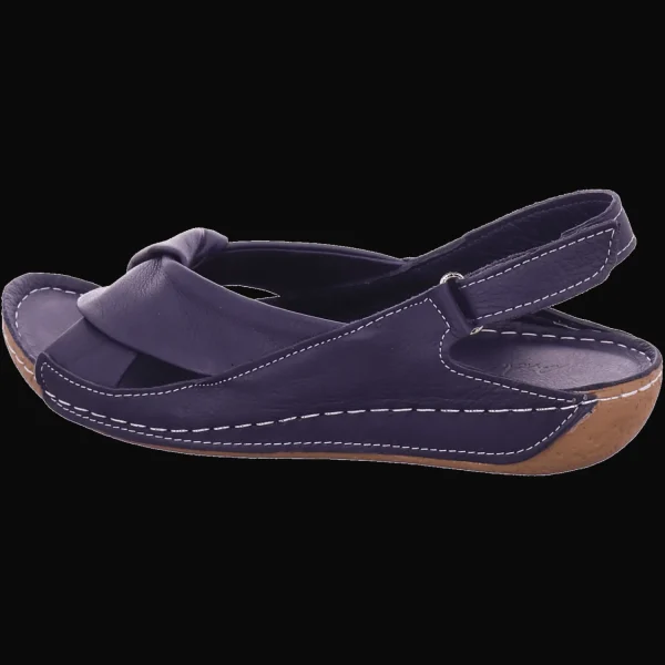 Outlet Andrea Conti Damensandalette Wellness dunkelblau