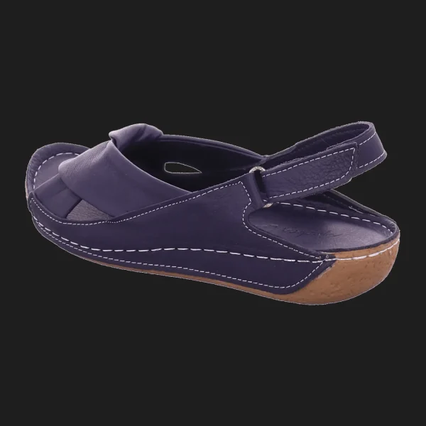 Outlet Andrea Conti Damensandalette Wellness dunkelblau
