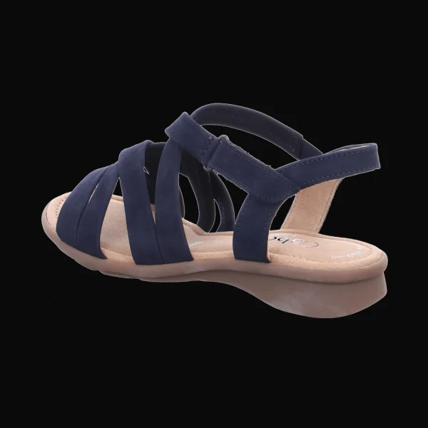 Outlet Gabor comfort Damensandalette Wellness blau