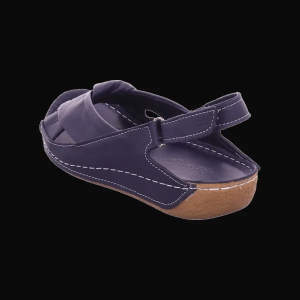 Outlet Andrea Conti Damensandalette Wellness dunkelblau