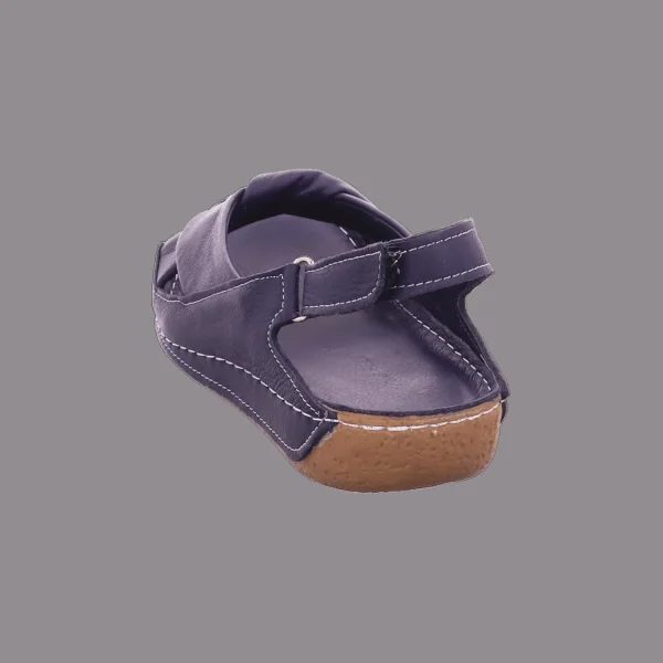 Outlet Andrea Conti Damensandalette Wellness dunkelblau