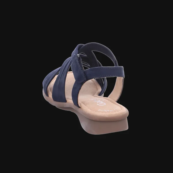 Outlet Gabor comfort Damensandalette Wellness blau