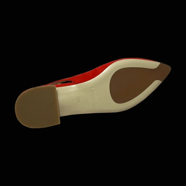 Store Maripé Damenslingpump/-sabots Rosso