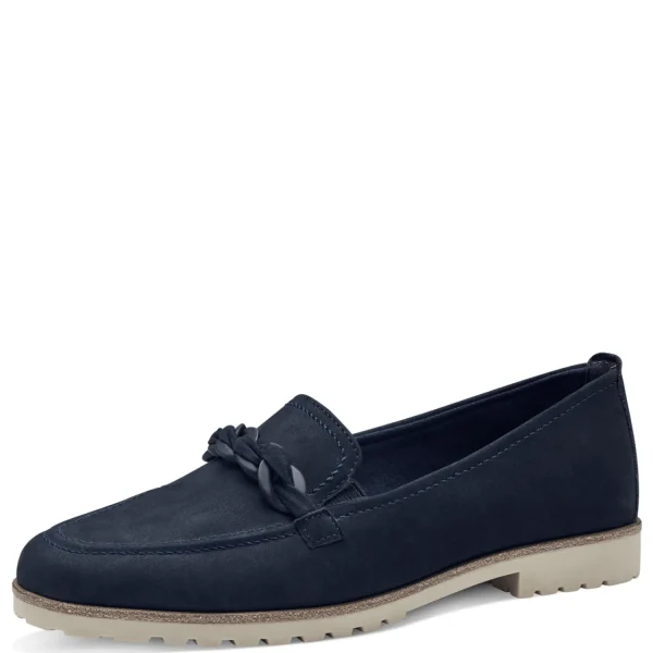 Outlet Tamaris Damenslipper blau NAVY